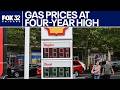 Gas prices surge across Chicago area, reach four-year high over Memorial Day weekend | ChicagoLIVE