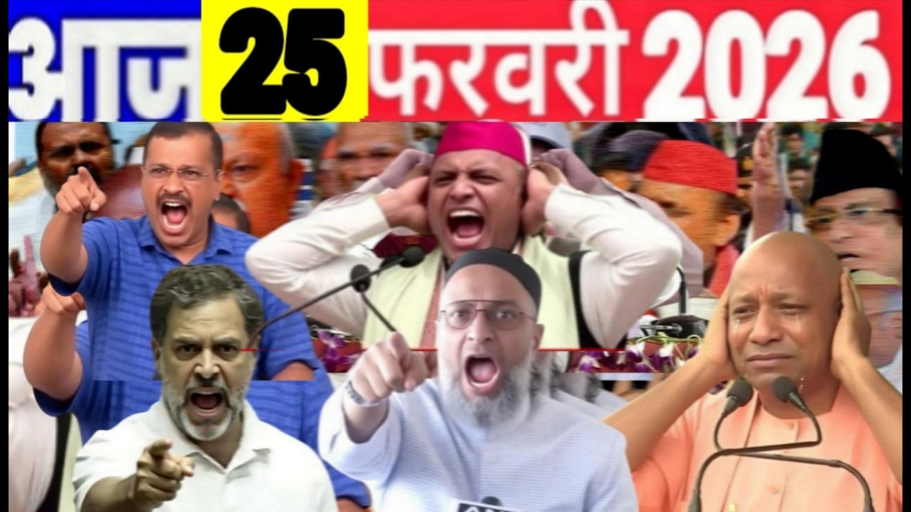 25 Feburary 2026 Aaj Ki 50Sabse Badi Khabrein |Breaking News Today| Ravish Kumar Prime Time