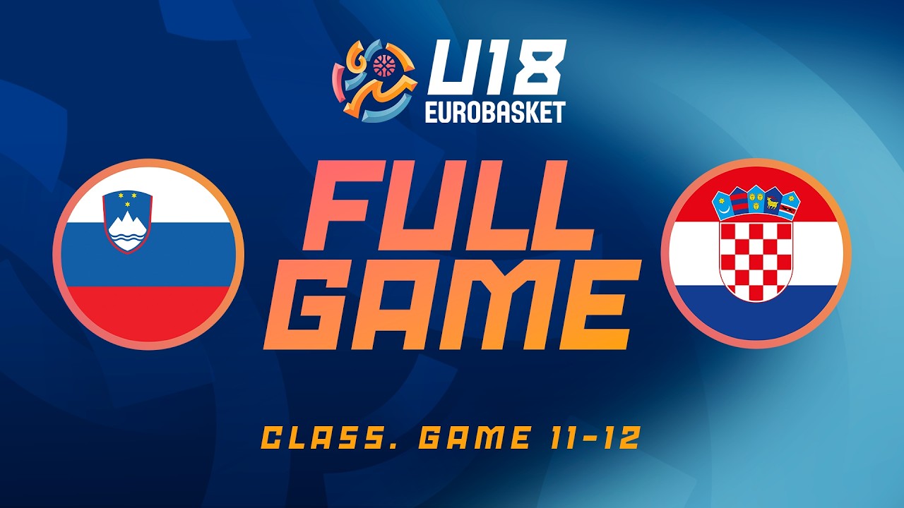 Class. Game 11-12 | Slovenia v Croatia | Full Basketball Game | FIBA U18 Women's EuroBasket 2026
