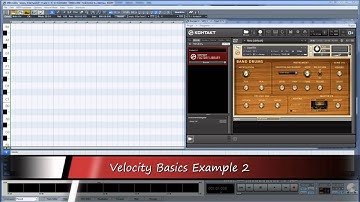 Samplitude & Sequoia Midi-07: Midi Velocity Basics