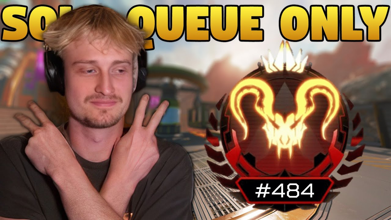I SOLO QUEUED TO APEX PREDATOR - YouTube