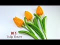 DIY Pipe Cleaner Tulip Flower | Easy and Beautiful Handmade Craft Tutorial