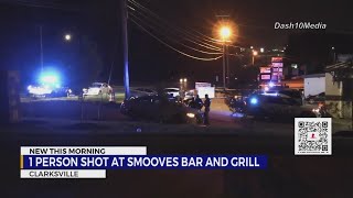 1 injured following shooting inside Clarksville bar