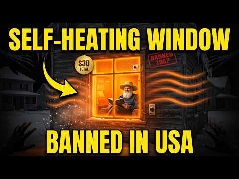 The $30 Window That Heats Itself All Winter — The Industry Banned This