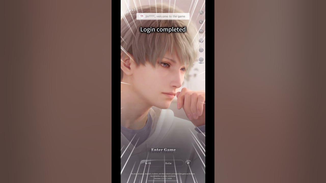 Love and Deepspace Infold id login tutorial (EN) LoveandDeepspace mobilegame YouTube