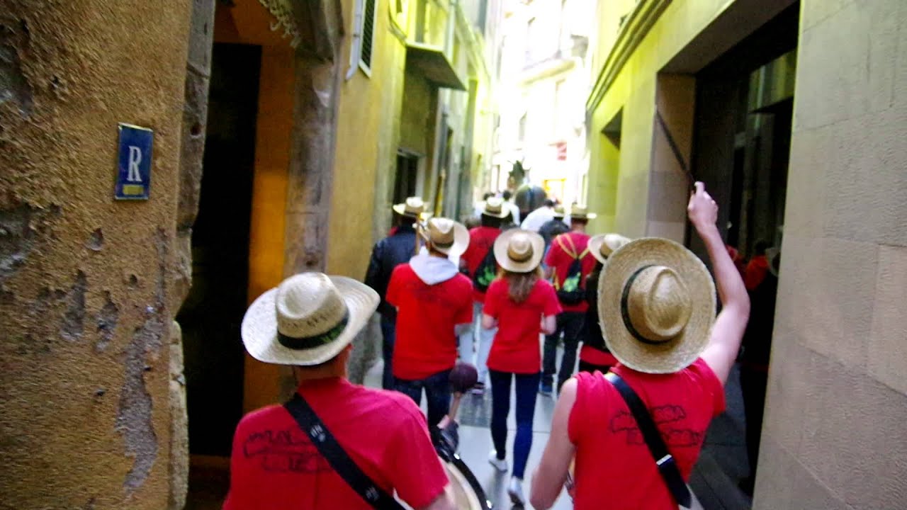 COLLA DE LA MULASSA DE FALSET AL MERCAT DEL RAM DE VIC