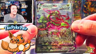Pulling the $1000 RAYQUAZA ALTERNATE ART from EVOLVING SKIES (Pokemon Cards Opening)