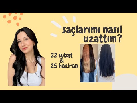 Saçlarımı nasıl uzattım? | ürünler & önerilerim