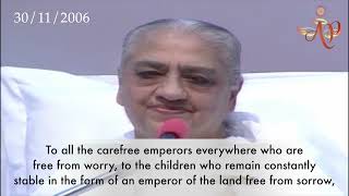 Bapdada (Part 7) - August 30, 2025 - By remaining strong, you will return home with the Father