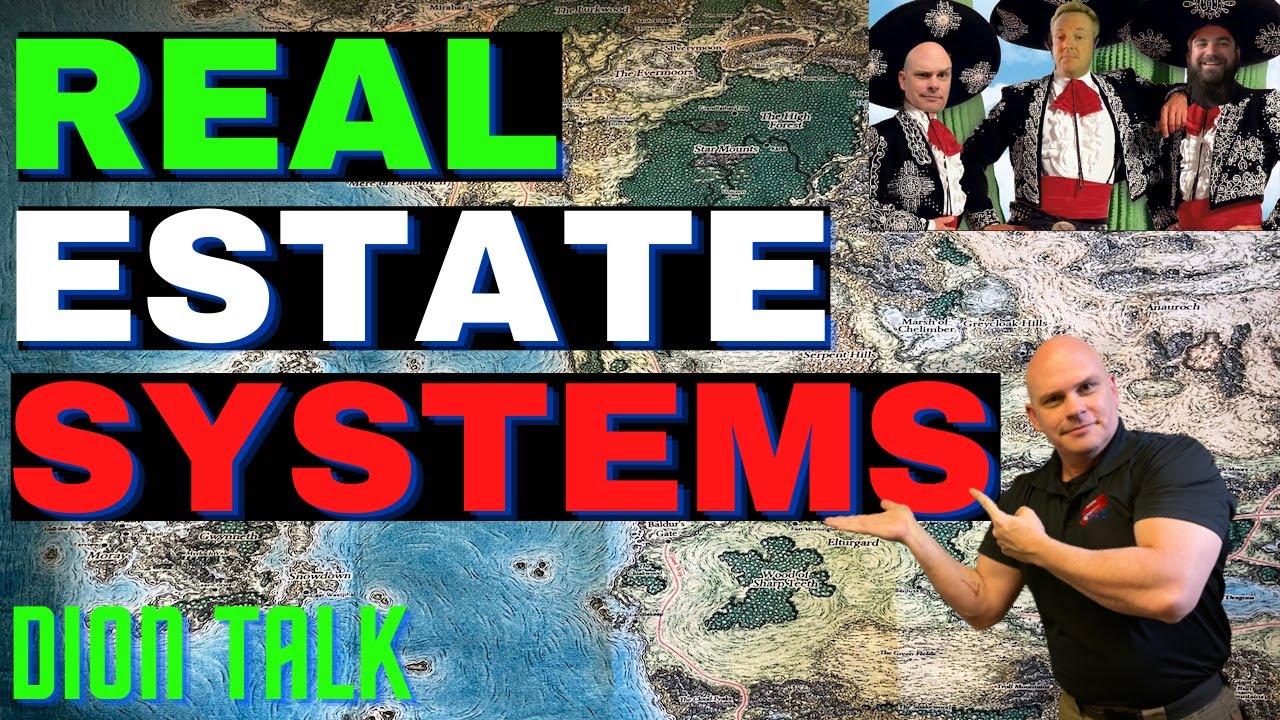 Systems for real estate investing. Today's Dion Talk Dion McNeeley