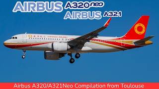 AIRBUS A320NEO & A321Neo Compilation, Airbus Toulouse Factory & Flight test (2026)