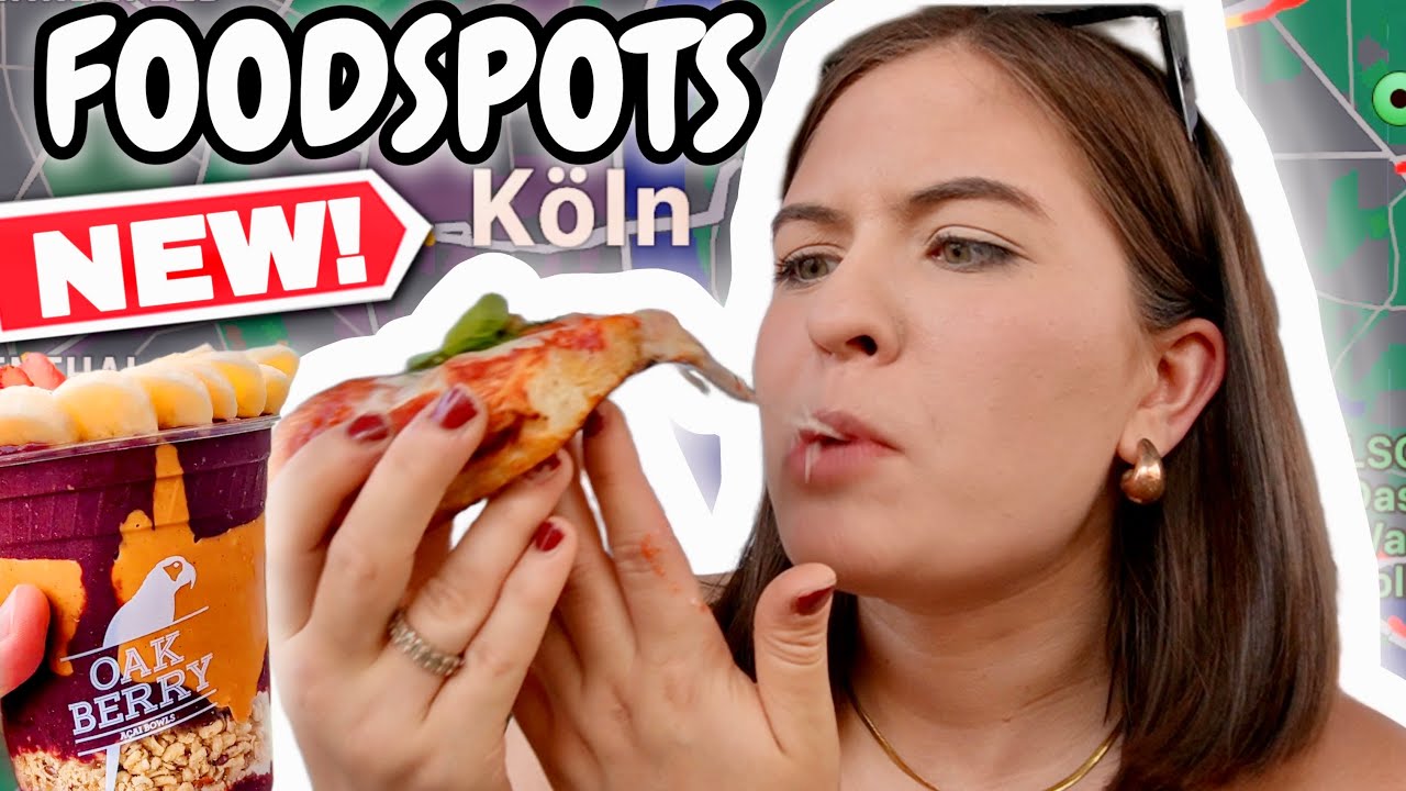 Ich teste NEUE FOODSPOTS IN KÖLN!!🥐🍕🍫