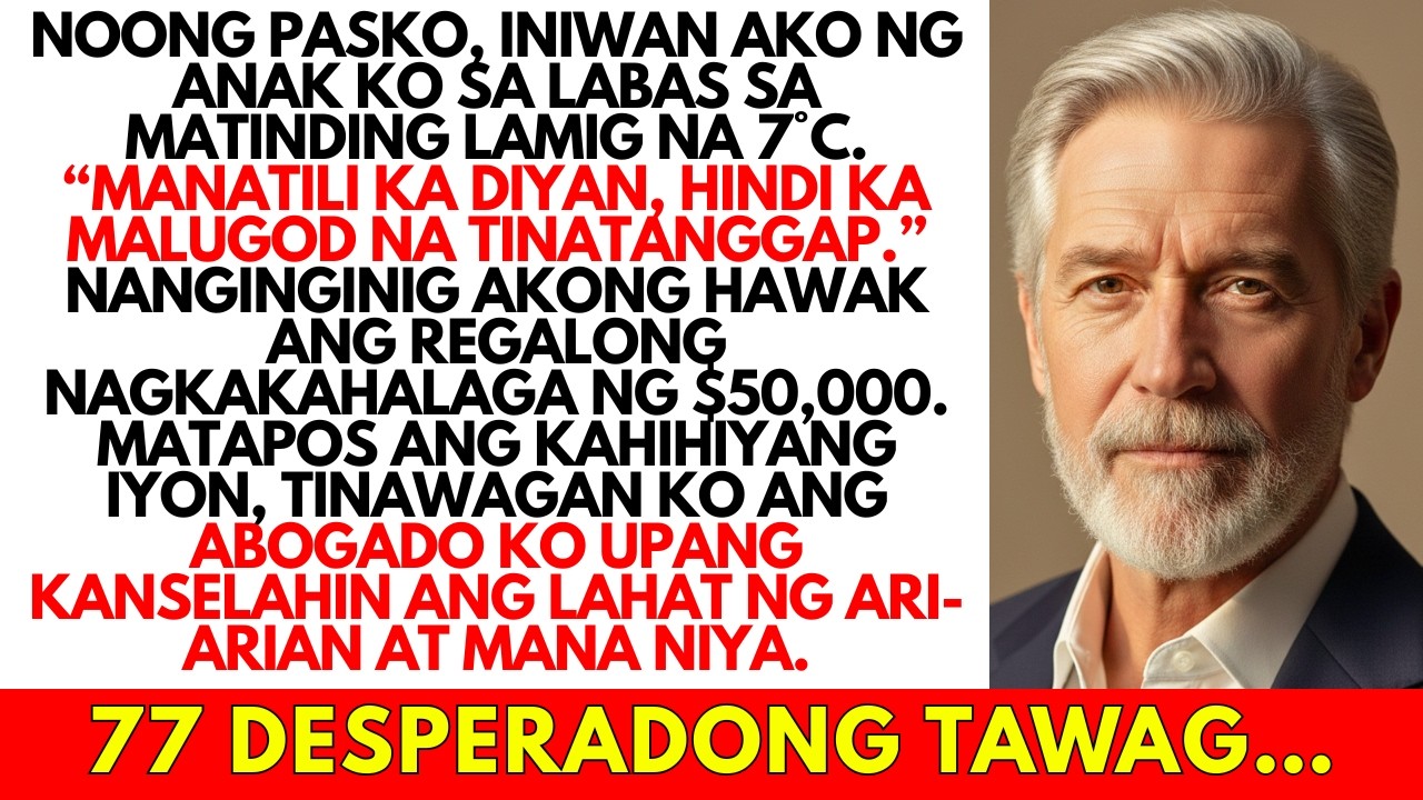 Noong Pasko, Pinalayas Ako ng Anak Ko ‘Sa Labas Ka, Di Ka Tanggap’—Pero…