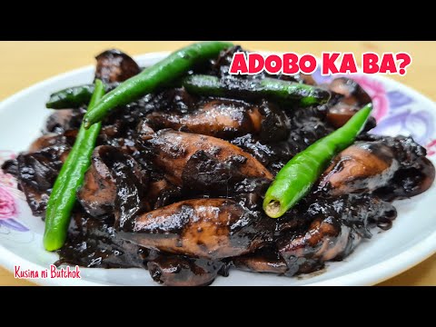 ADOBONG PUSIT |THE HUGOT ADOBO RECIPE |ADOBO RECIPE |Kusina ni Butchok