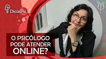 Desde quando o psicólogo pode atender online?