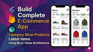 Flutter Firebase E-Commerce App Category Wise Products Latest Items Using BLoC Clean Architecture #4