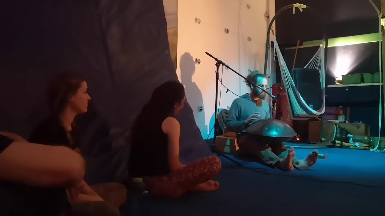 HANDPAN MUSIC - Pierre-Olivier Bolduc - Meraki handpan solo  (Slackline Montréal)
