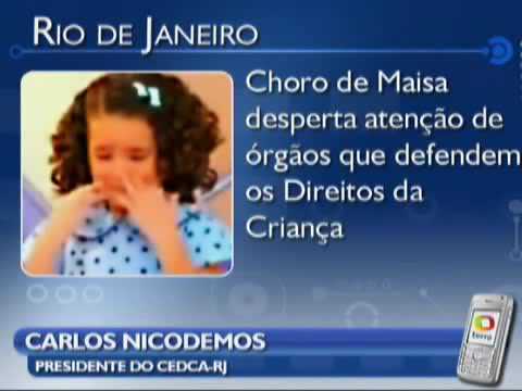 Silvio Santos terá problemas por fazer Maísa chorar!