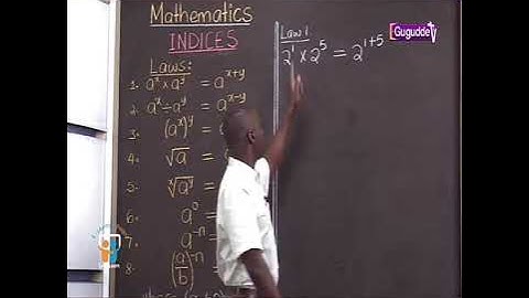 E-LEARNING PROJECT mathematics topic INDICES by Obonyo  kenneth