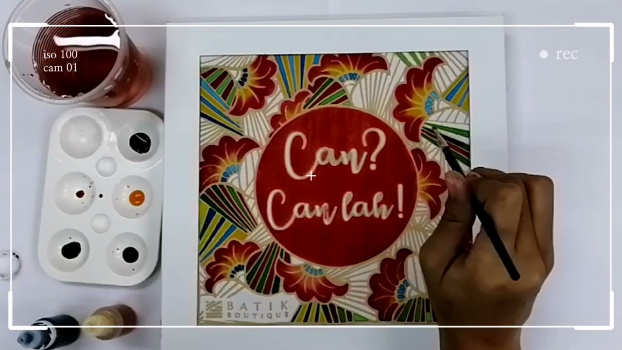 Batik DIY Painting Kit - Can? Canlah!