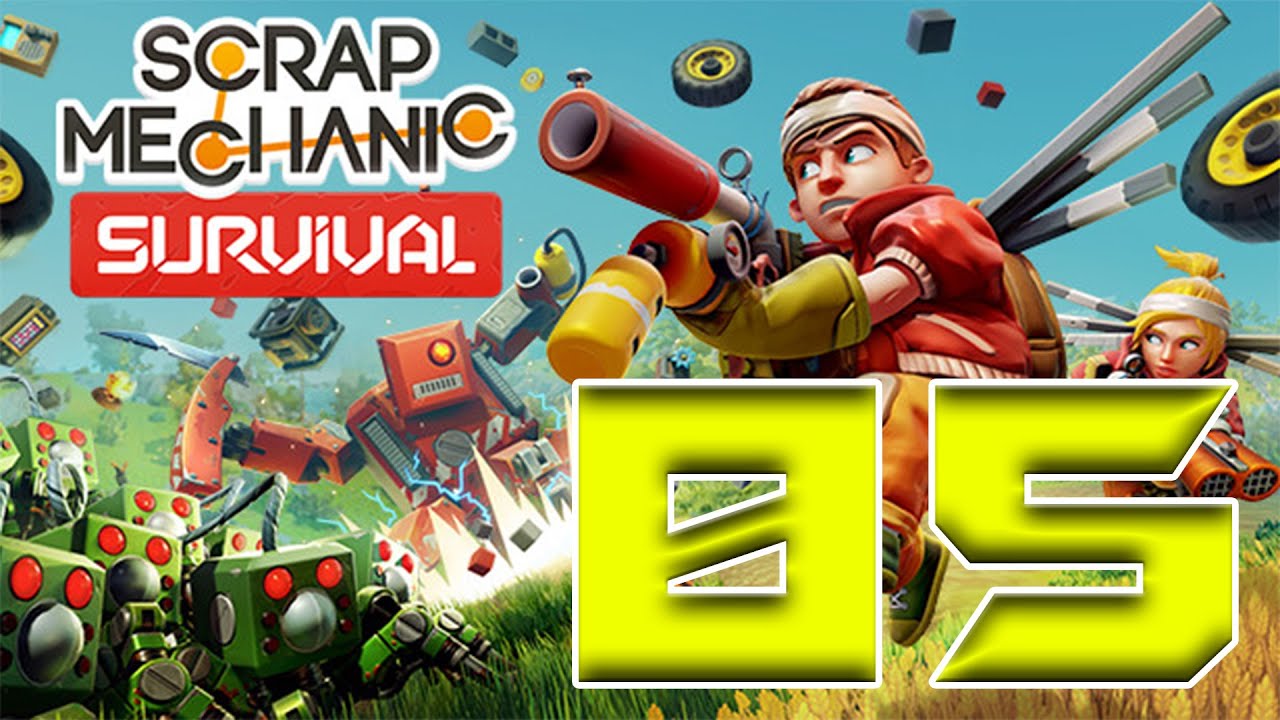 FINALMENTE ABBIAMO IL ROBOCRAFT | Scrap Mechanic Survival | #05 || Gameplay ITA