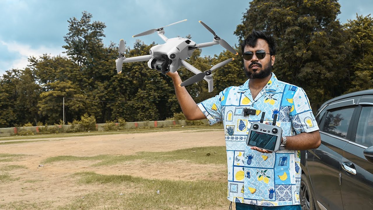 How To Fly “Drone” For First Time | DJI MINI 4 Pro | Beginners Tutorial ...