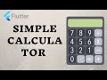 Simple Calculator in Flutter
