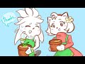 Amy and Silver gardening || How i draw
