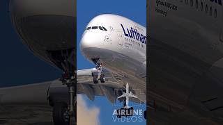 A380 Landing: Super Close-Up!