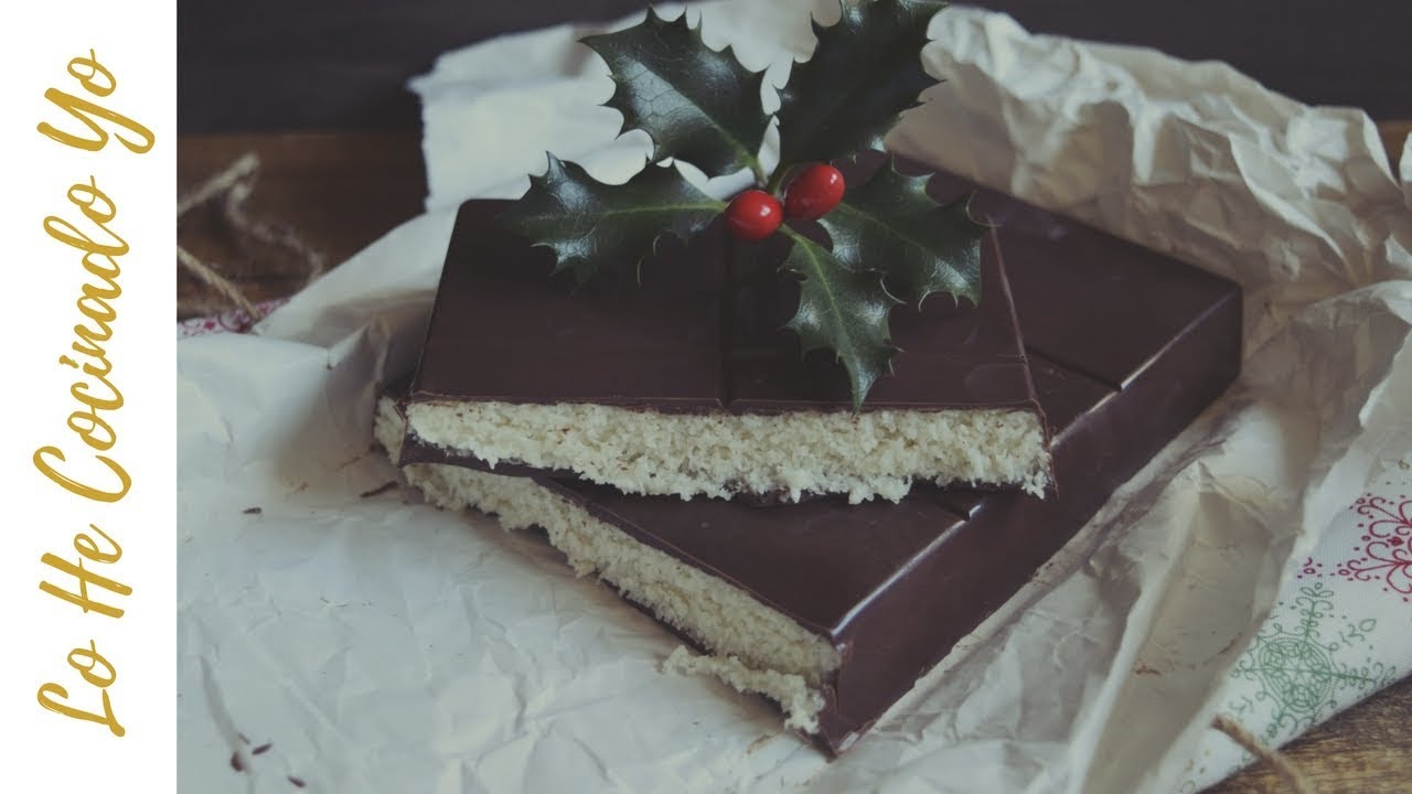 Cómo hacer Turrón de Coco y Chocolate | LHCY