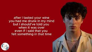 Benson Boone - Drunk In My Mind Lyrics