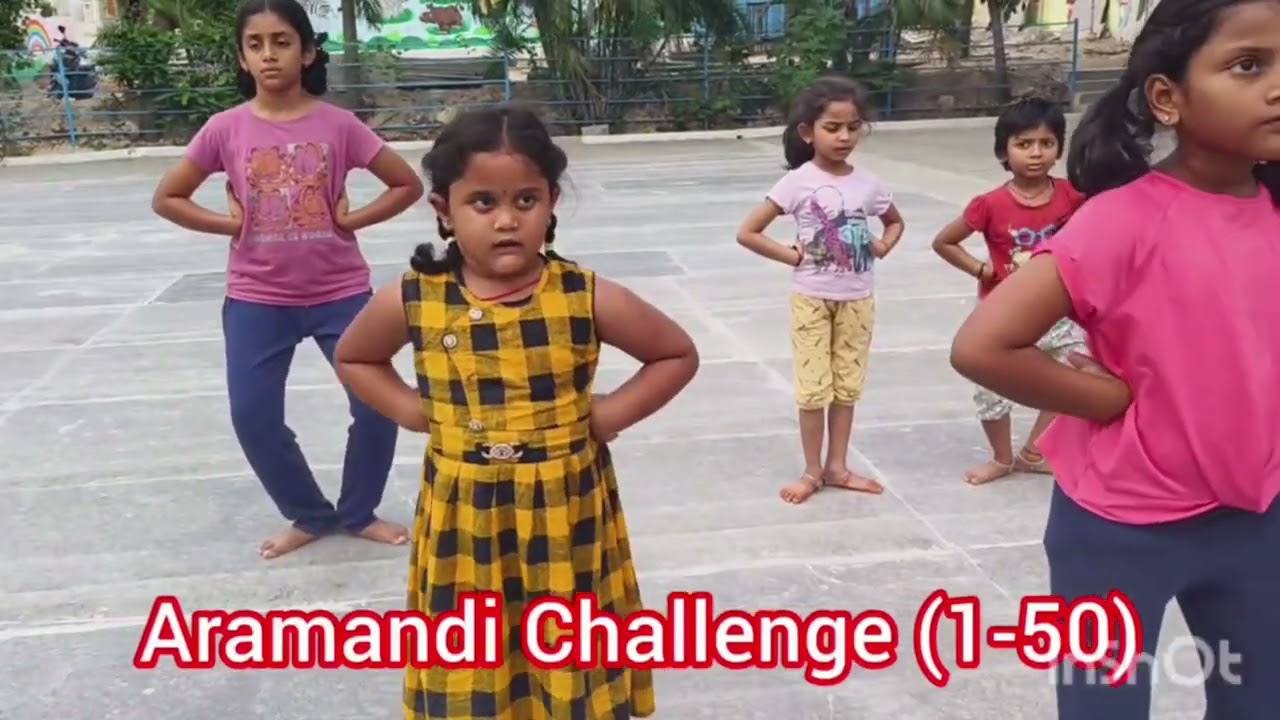 Aramandi Challenge by Kids Batch,Sri sarada Nruthya Kalasala#kuchipudi #practice 