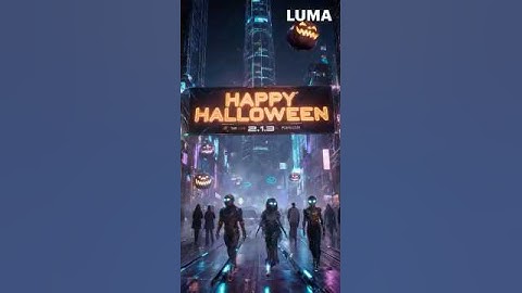 halloween future — according to luma.ai || 👑 @goldcrownconsulting