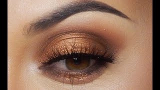 Copper Eyes Tutorial | MORPHE 35R PALETTE