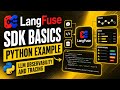 LangFuse SDK Basics | Python Example for LLM Observability and Tracing | Uplatz