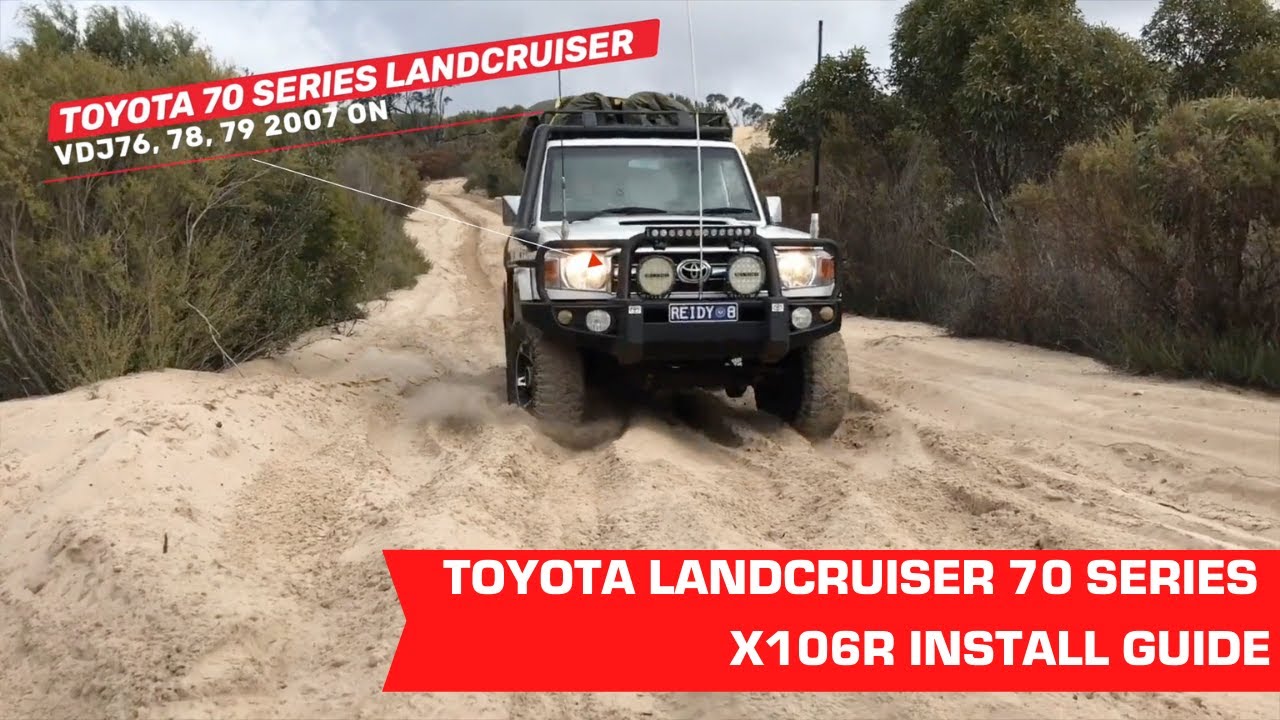 Toyota Landcruiser 70 Series Ryco X106R Installation Guide - YouTube