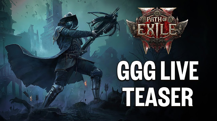 Watch GGG Live on November 21st - Everything You Need to Know about Path of Exile 2 in Early Access