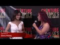 Red Carpet Interview with Elena Hniang |ChinTube People's Choice Award 2020|