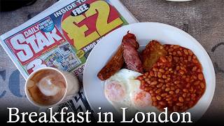 Breakfast in London, England