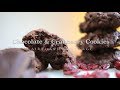 Chocolate &amp; Cranberry Cookies - Vegan - Gluten Free - Fairyland Cottage