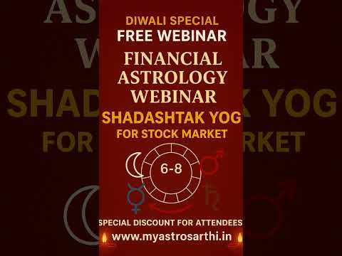 Financial Astrology Webinar on This Weekend #nifty #astrology #financialastrology