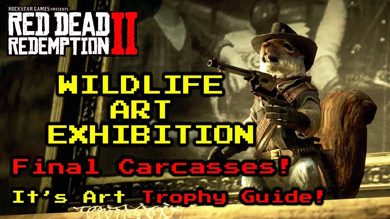 Red Dead 2 Wildlife Art Exhibition Part 5 & "It's Art" Achievement