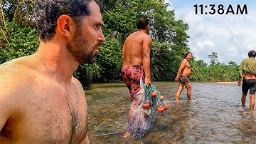 Day in the Life of an Amazon Jungle Tribe!