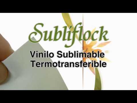 SUBLIFLOCK, vinilo sublimable termotransferible - YouTube