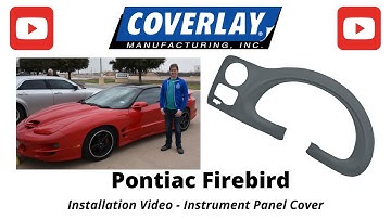 Coverlay® Instrument Panel Cover for 1997-2002 Pontiac Firebird/TransAm/Firehawk #18-702IC