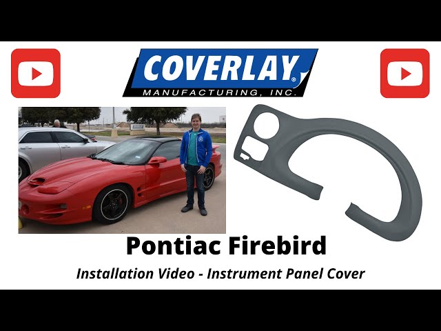 Coverlay® Instrument Panel Cover for 1997-2002 Pontiac Firebird