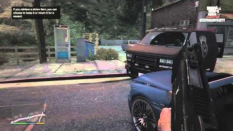 GTA V - Chase Thieves Country 1 (Random Events) (Xbox One)