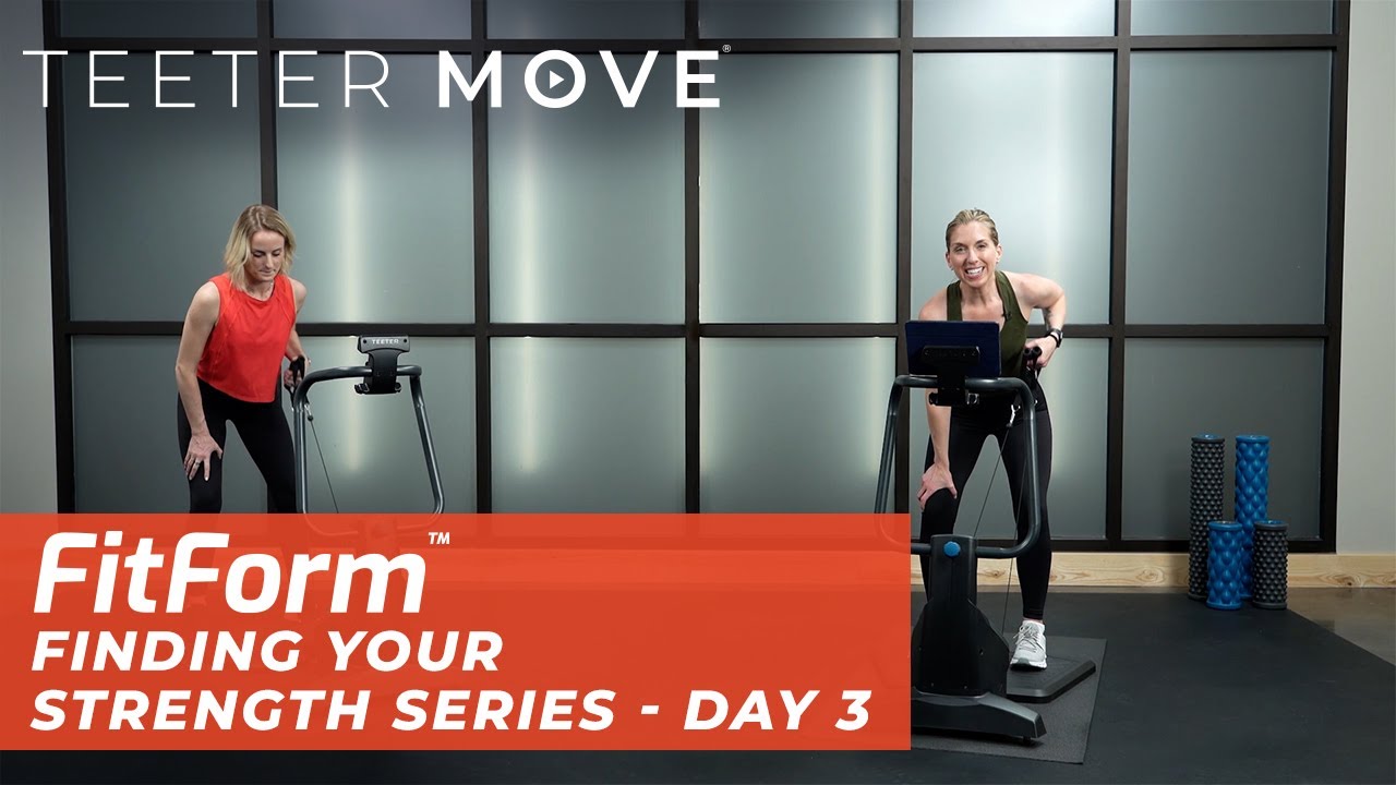 Finding Your Strength Series Day 3 FitForm Home Gym Teeter Move