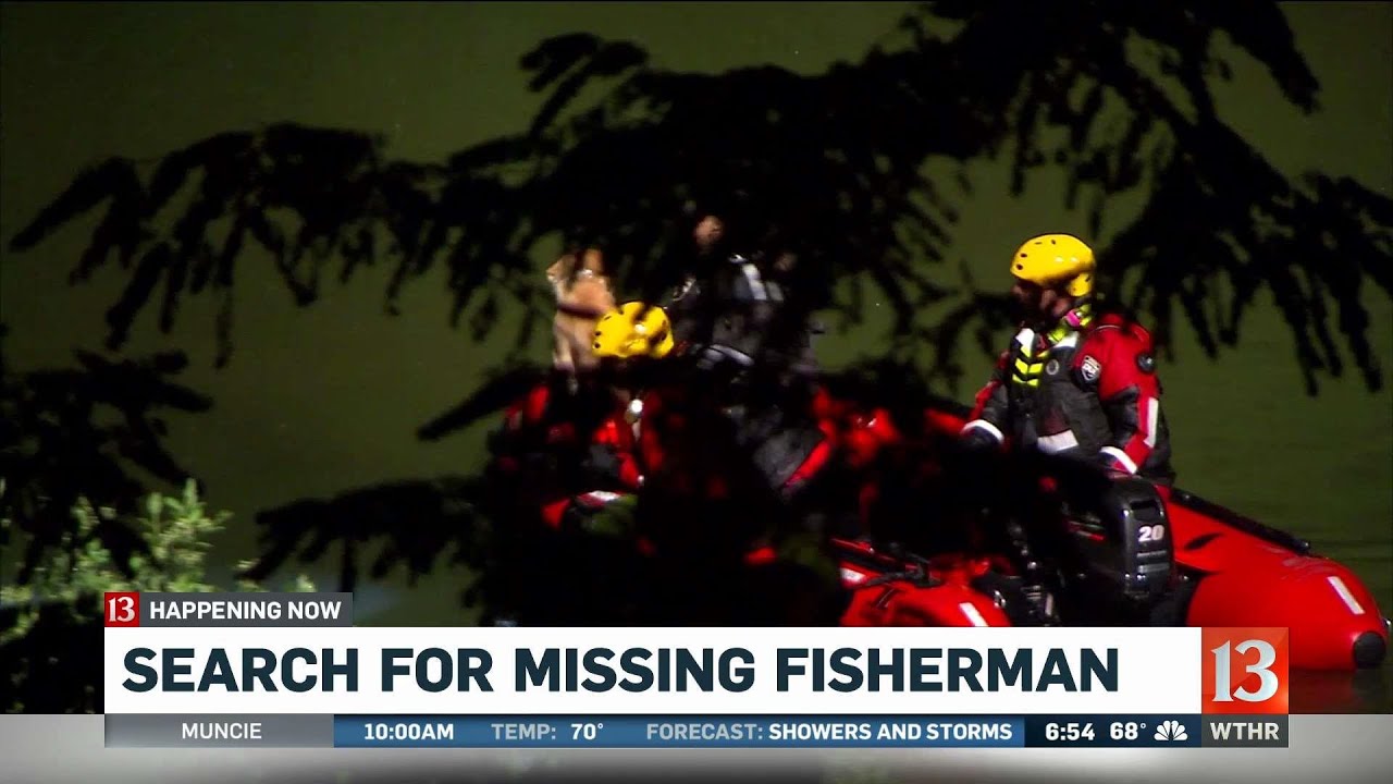 Search for missing fisherman continues