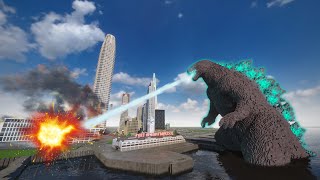 New GODZILLA Mod Melts City With It's Energy Attack | Teardown